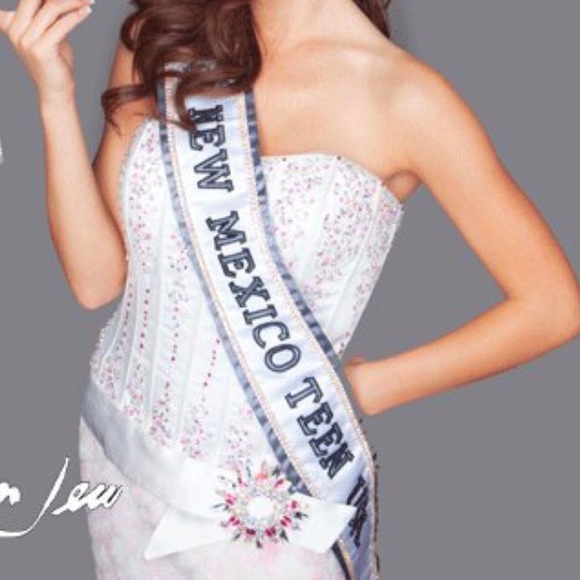 Tony Bowls light pink Pageant Gown! Size 2! - Picture 6 of 7